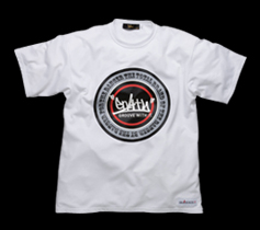 ［MENS］サークルロゴプリントTシャツ/ホワイト