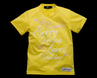 メッセージプリント･チビTシャツ